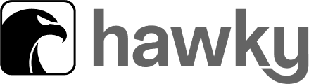 hawky-logo logo dark