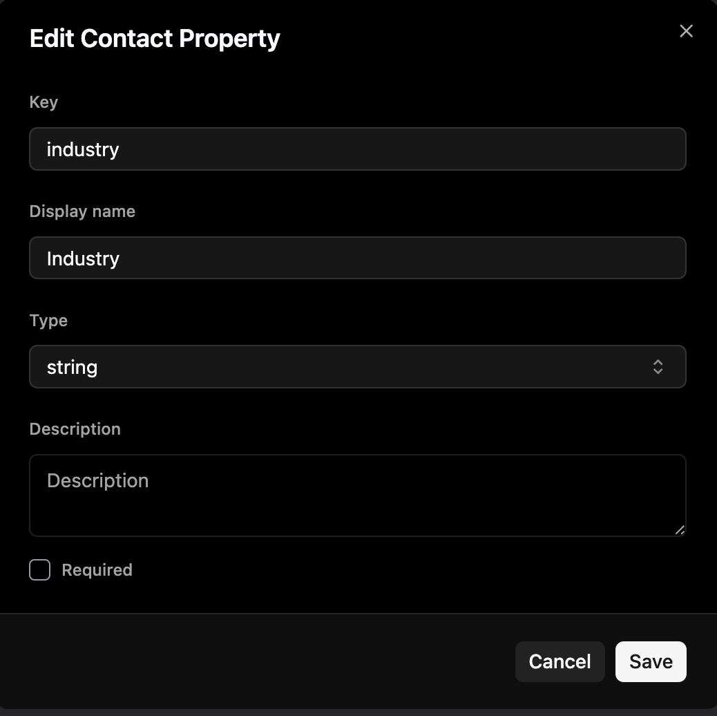 Property Edit Modal