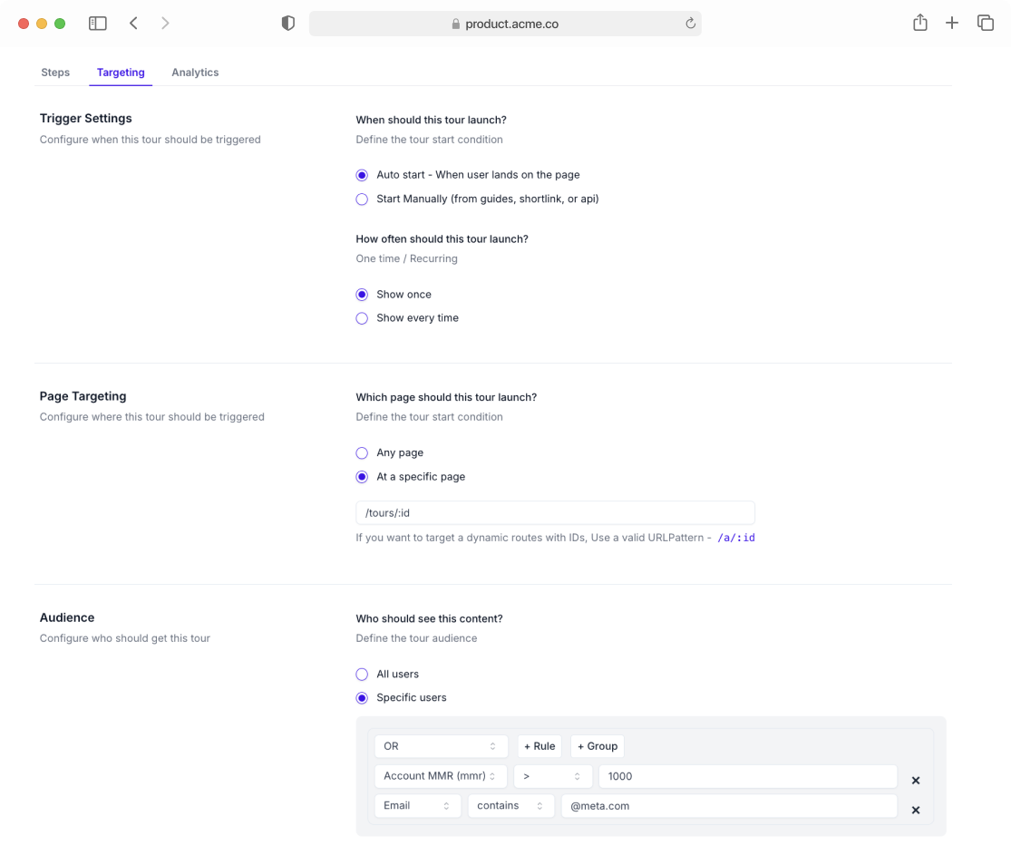 roadmap demo